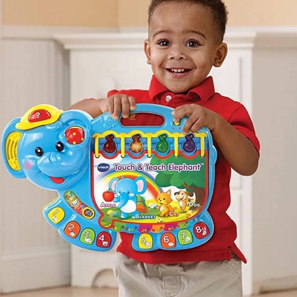 Vtech Touch and Teach Elephant - Picture 3 of 9